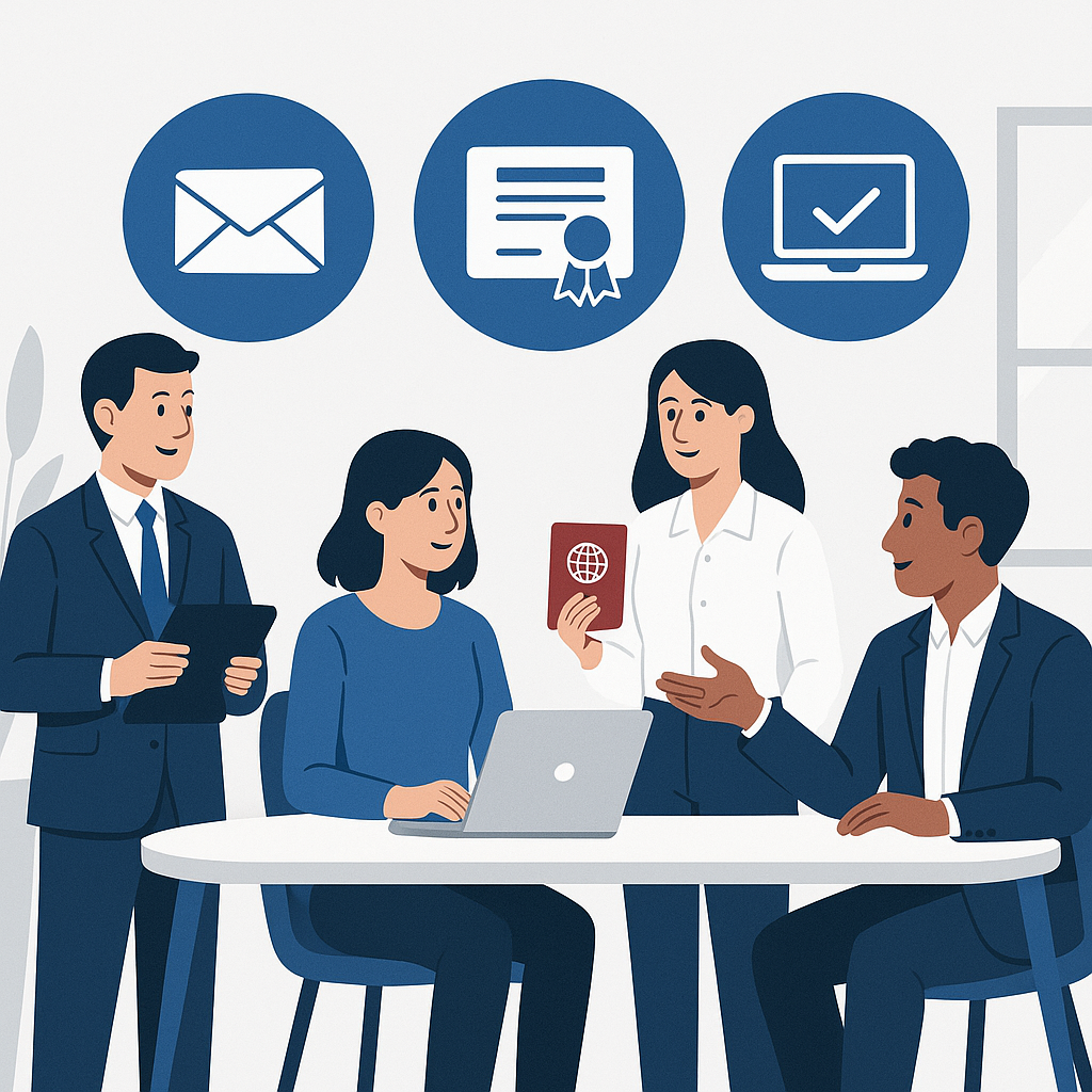 Balkan Personal – Übersicht der Service-Pakete für Visa, Anerkennung, Recruiting und Arbeitgeberlösungen.